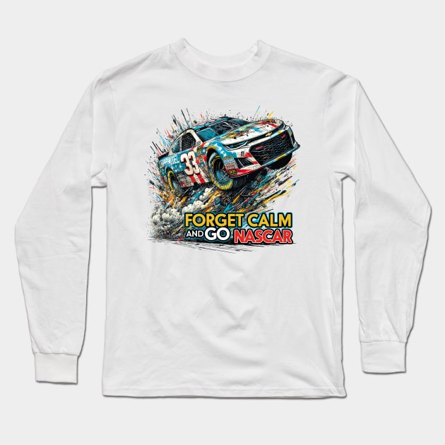 Go Nascar Long Sleeve T-Shirt by aswIDN